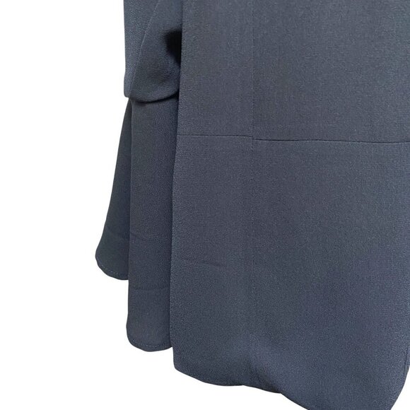 JUSTFAB Black Jacket Plus Size 2X Women Open Front Blazer Drama Sleeve NWT - Picture 9 of 11